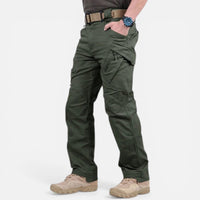 Sébastien | Herren Cargohose Taschen Robust Outdoor Funktional Urban in Grün