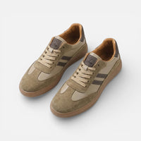 Mathieu | Herren Sneaker Klassisch Schnürung Retro Stil Urban Zeitlos in Braun
