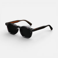 Alex | Unisex Sonnenbrille Rechteckig Modern UV-Schutz Trend Statement in Braun