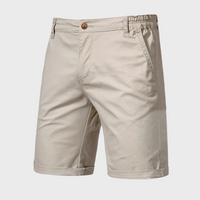 Kurze, Weite Shorts mit Seitentaschen für Herren | Ideal für den Sommer in Beige