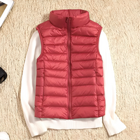 Sophie - Leichte, warme Jacke in Rot