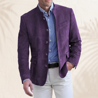 Philip - Komfortabler Freizeit-Blazer in Lila