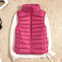 Sophie - Leichte, warme Jacke in Dunkelrosa