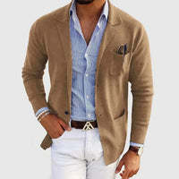 Olivier | Herrenblazer Old Money Reverskragen Elegant Maßgeschneidert in Beige