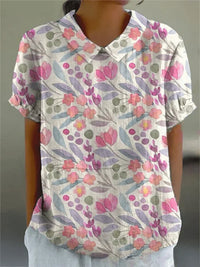 Inga - Bluse Mit Blumendruck in Floral 5