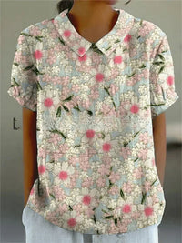 Inga - Bluse Mit Blumendruck in Floral 7