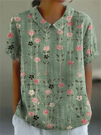 Inga - Bluse Mit Blumendruck in Floral 1