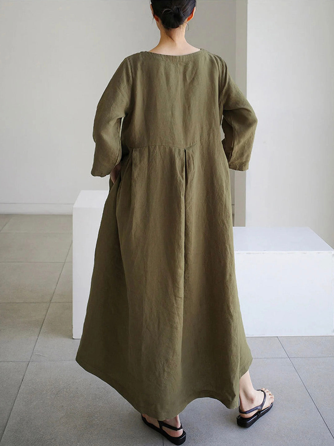Loraine | Luftiges Freizeitkleid mit Taschen
