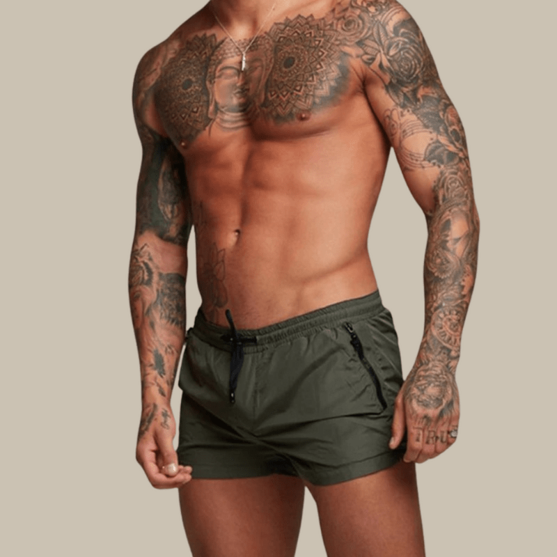 Fudus | Herren Badehose Schnell Trocknende Schwimmshorts Mit Stretch