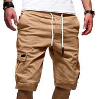 Jasper | Herren Cargo-Shorts mit Tunnelzug in Beige