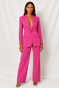 Johanna | Stilvolles Blazer-Hosen-Set in Rosa