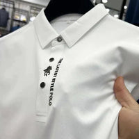 Jonas | Herren Atmungsaktives Komfort-Poloshirt in Weiß