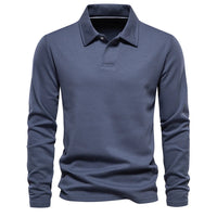 Julian | Herren Zeitloser Strickpullover in Blau