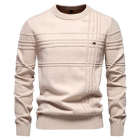 ORLAN – Herbstpullover für Männer in Beige
