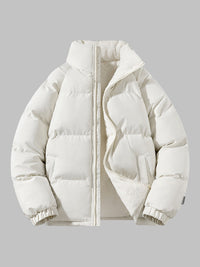 Konrad | Herren Gefütterte Pufferjacke Leicht in Beige