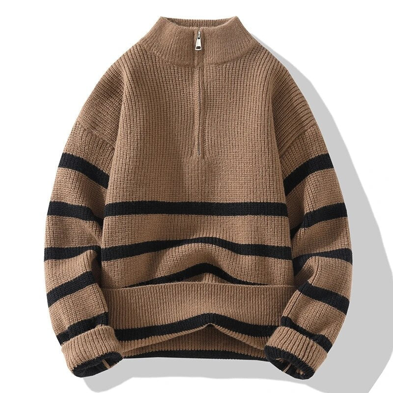 Stilvoller Strickpullover mit V-Ausschnitt für Damen | Ideal für den Winter