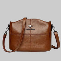 Marieke | Damen Geräumige Elegante Ledertasche in Braun