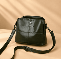 Marieke | Damen Geräumige Elegante Ledertasche in Grün