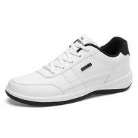 Clarenz - komfortable Männersneaker in Weiß