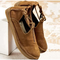 Leonie | Damen Schnür-Stiefeletten in Braun
