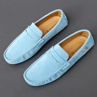Leopold | Herren Loafer Schuhe in Blau