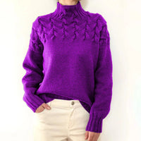 MIA – Eleganter Pullover für jeden Tag in Veilchen