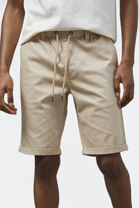 Hose Mit Elastischem Bund Und Kordelzug Für Erwachsene | Ideal Für Einen Lässigen Look in Creme