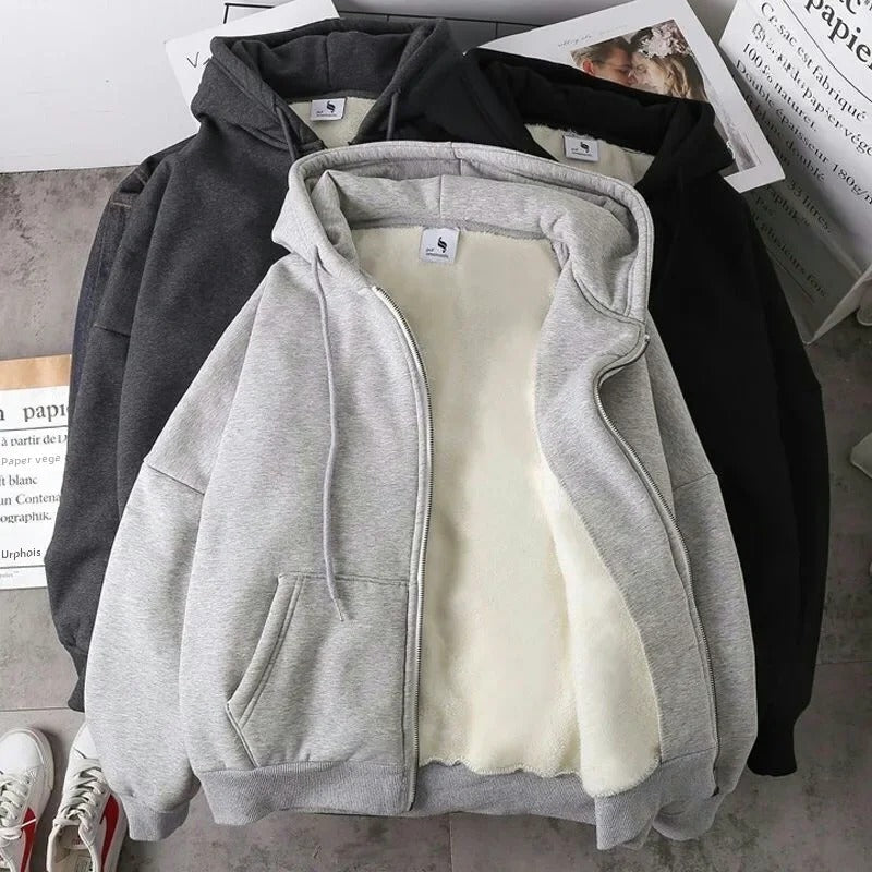 Salim - Sweatshirt mit Kapuze und Reißverschluss für Männer