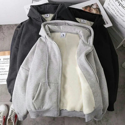 Salim - Sweatshirt mit Kapuze und Reißverschluss für Männer