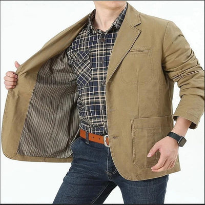 Nnamdi- Militärischer Blazer für Herren