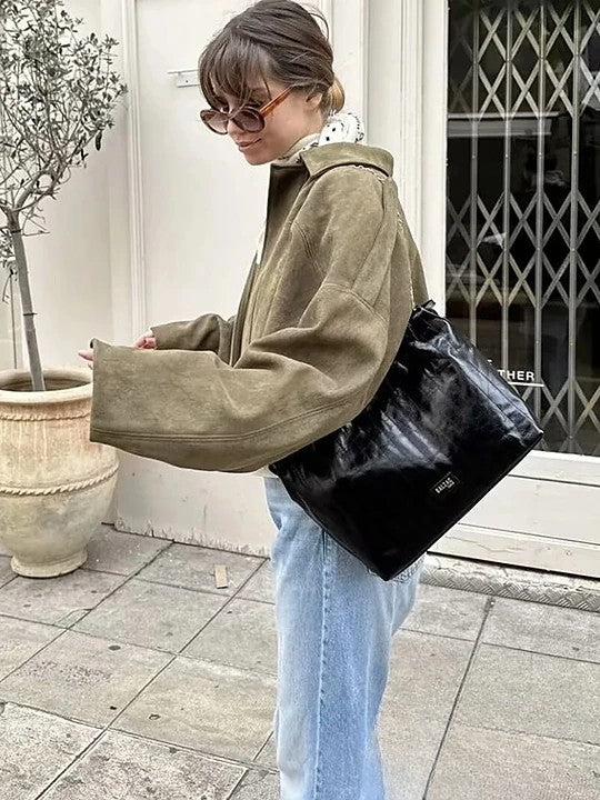 Weiche Bomberjacken in Übergröße