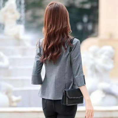 Lena - Blazerjacke mit Schmaler Passform und Dreiviertelärmel für Frauen