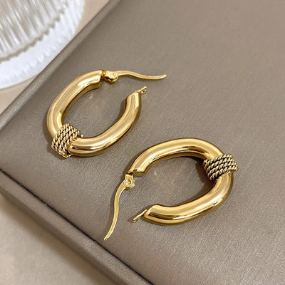 Micara -  Braided Loops - Ohrringe