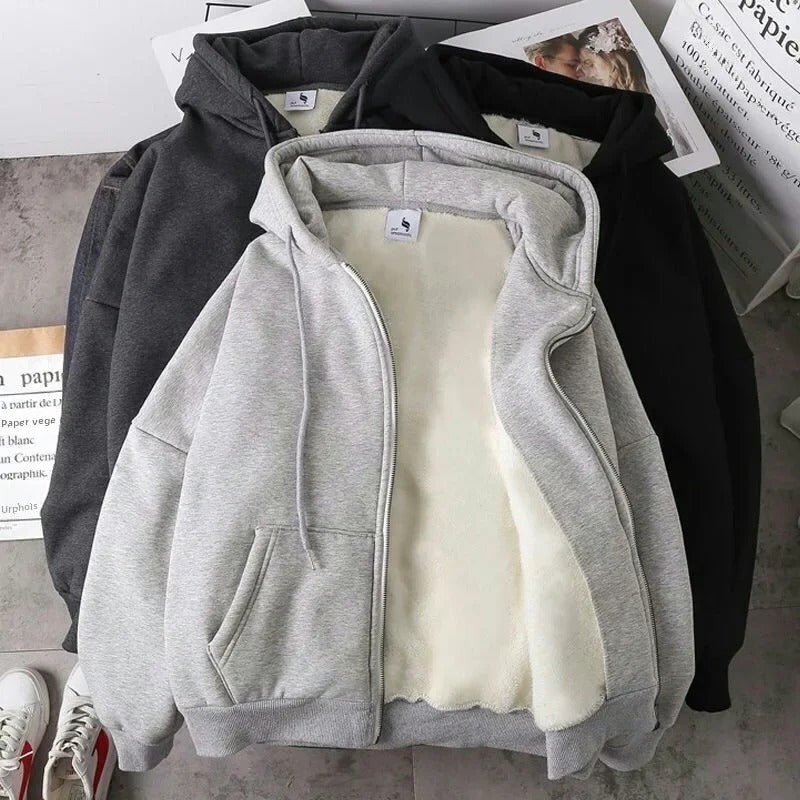 Salim - Sweatshirt mit Kapuze und Reißverschluss für Männer