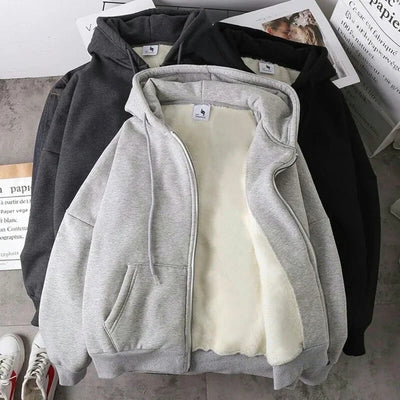 Salim - Sweatshirt mit Kapuze und Reißverschluss für Männer