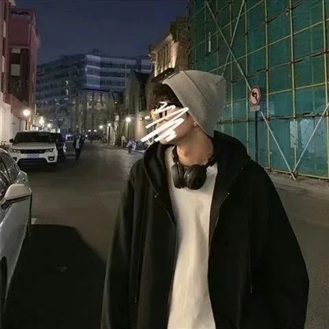 Salim - Sweatshirt mit Kapuze und Reißverschluss für Männer