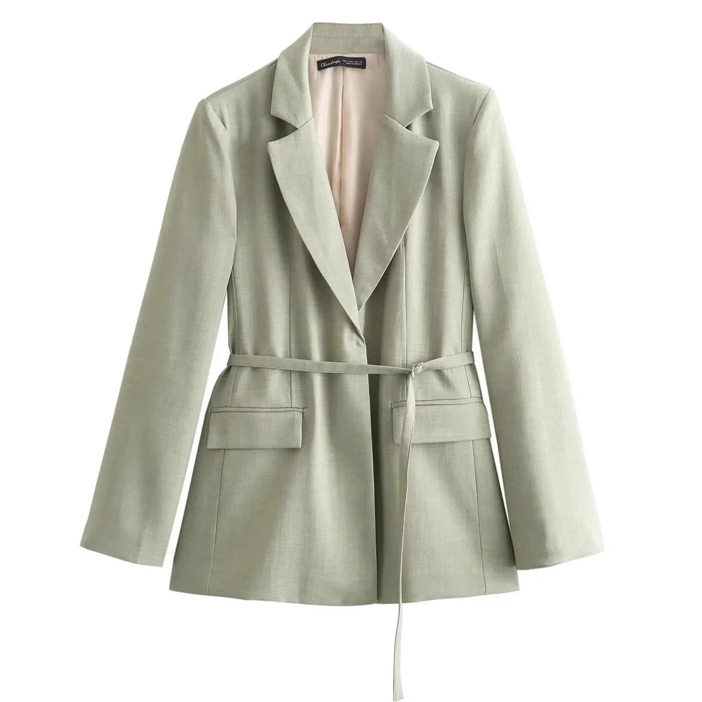 Antonia - Blazerjacke mit Schmaler Taille und Spaghetti-Träger-Gürtel für Frauen