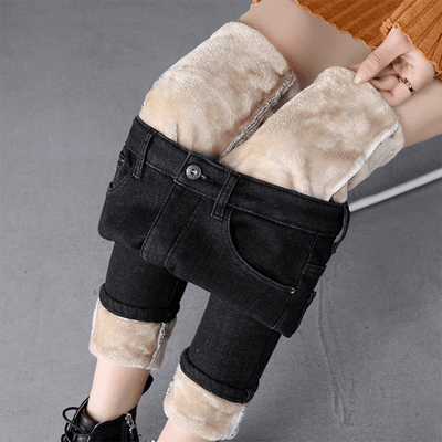 Galenja | Warme Fleece-Jeans
