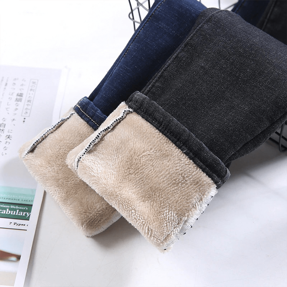 Galenja | Warme Fleece-Jeans