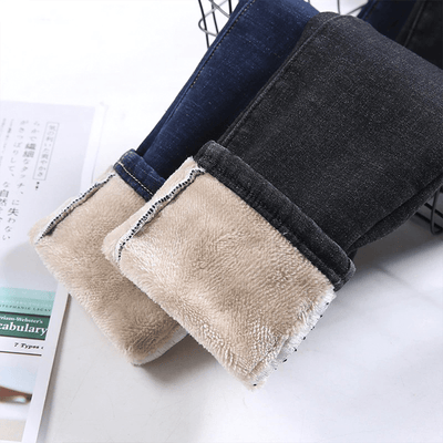Galenja | Warme Fleece-Jeans