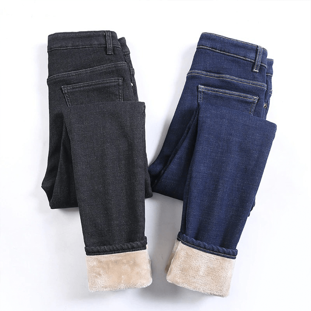 Galenja | Warme Fleece-Jeans