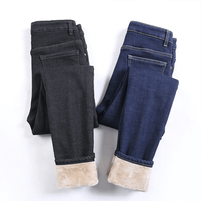 Galenja | Warme Fleece-Jeans