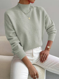 Yvonne™ | Eleganter und warmer Pullover in Hellgrün