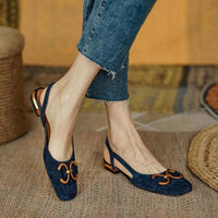 Emily | Damen Orthopädische Slip-On Loafer in Blau