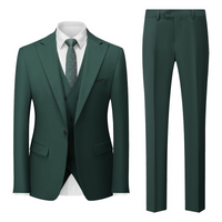 Maximilian | Herren Business Anzug Set in Dunkelgrün