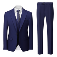 Maximilian | Herren Business Anzug Set in Marineblau