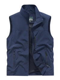 Maximilian | Herren Leichte Outdoor Weste in Blau