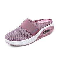 Meike | Damen Slip-On Sneaker mit Luftkissensohle in Rosa