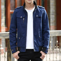 Alexander | Herrenjacke mit Taschen in Blau