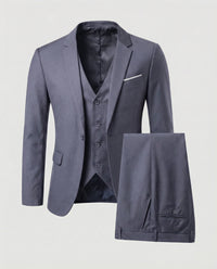 Michael | Herren Eleganter Slim-Fit Anzug in Grau